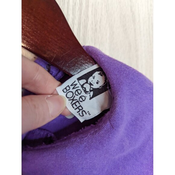 Vintage Kids cotton Purple Smocked Bubble Romper one piece Girls 24 Months - Picture 6 of 11